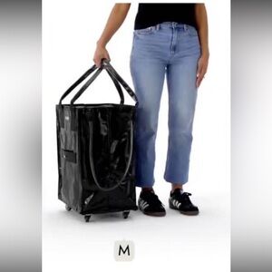 HULKEN Original Rolling Tote Bag
Medium Black